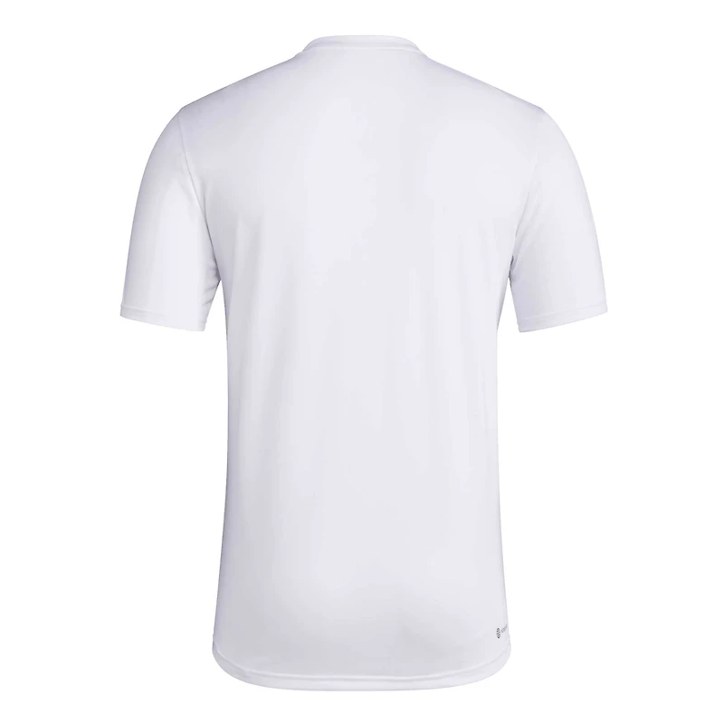T-shirt adidas Texas Tech Red Raiders AEROREADY pour homme