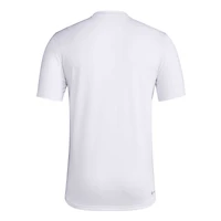 T-shirt adidas Texas Tech Red Raiders AEROREADY pour homme