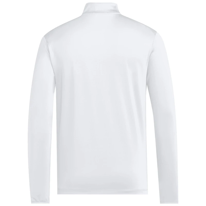 Men's adidas x Mahomes White Texas Tech Red Raiders Strategy Half-Zip Golf Jacket