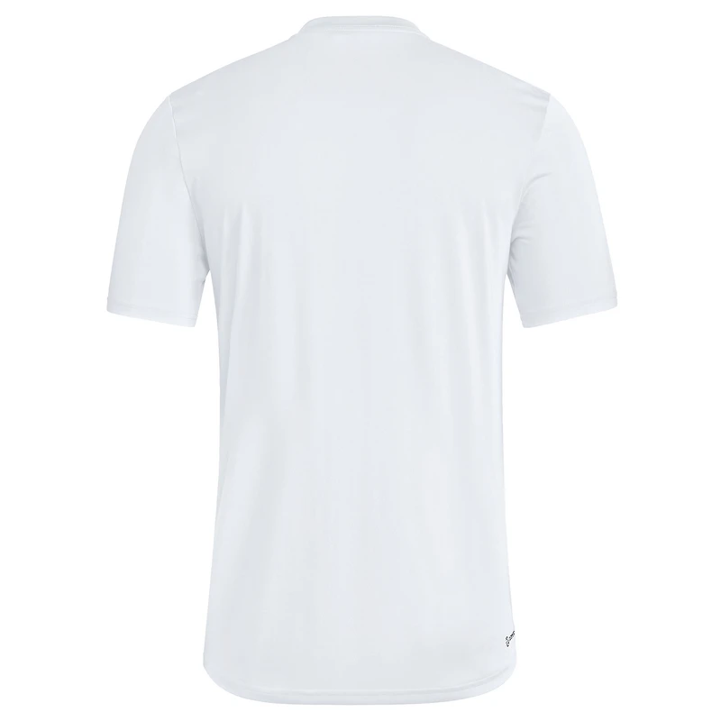 Men's adidas x Mahomes White Texas Tech Red Raiders Strategy Pregame T-Shirt