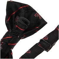 Men's Black Texas Tech Red Raiders Oxford Bow Tie