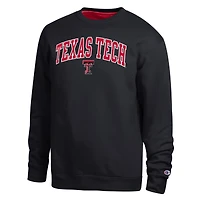 Men's Champion  Heather Gray Texas Tech Red Raiders Arch Sweatshirt