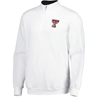 Veste Colosseum White Texas Tech Red Raiders Tortugas Logo Quarter-Zip pour homme