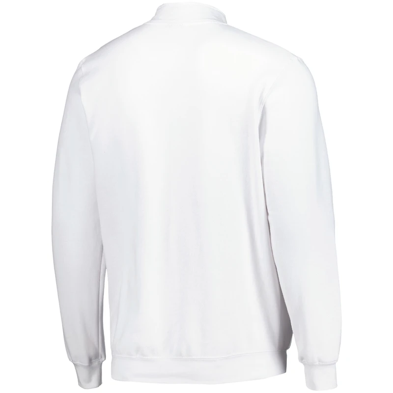 Veste Colosseum White Texas Tech Red Raiders Tortugas Logo Quarter-Zip pour homme