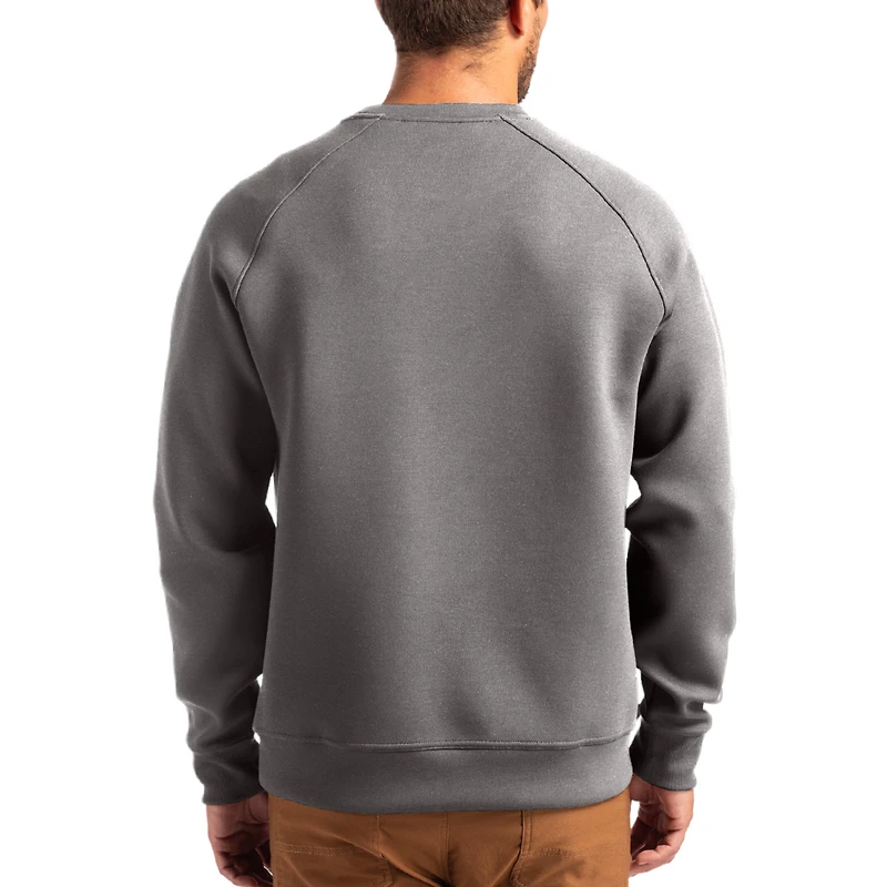 Pull recyclé Cutter & Buck Roam gris Texas Tech Red Raiders pour homme