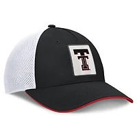 Casquette Flex noire 5 panneaux Texas Tech Red Raiders pour homme de Fanatics