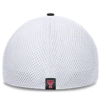 Casquette Flex noire 5 panneaux Texas Tech Red Raiders pour homme de Fanatics