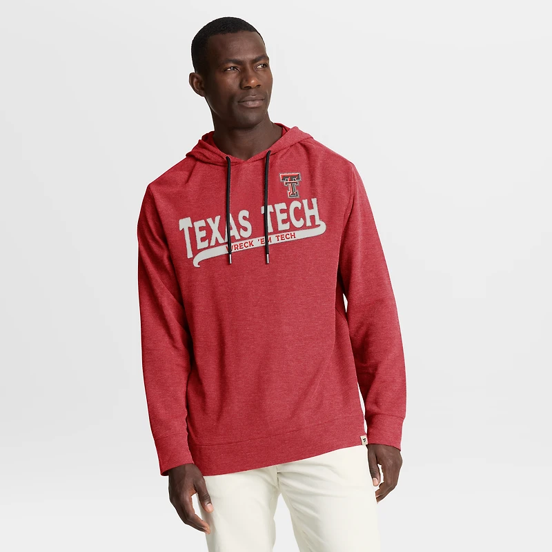 T-shirt à capuche manches longues Premium Huddle Up Texas Tech Red Raiders pour homme