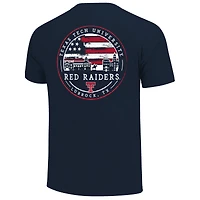 Men's Navy Texas Tech Red Raiders Campus Americana T-Shirt