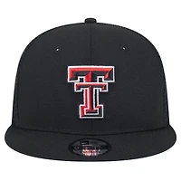 Men's New Era Red Texas Tech Red Raiders 9FIFTY Trucker Snapback Hat