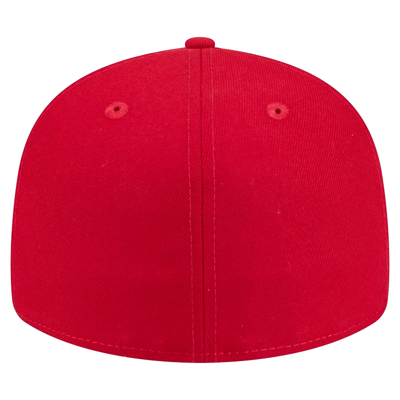 Men's New Era Red Texas Tech Raiders On-Field Baseball Fitted Hat