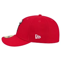 Casquette de baseball ajustée New Era rouge Texas Tech Red Raiders pour homme