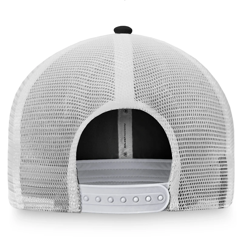 TOP TEXTEC NOIR BLANC NCAA TOP STOCKPILE TRUCKER HATMENSTR