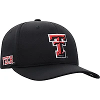 Casquette Flex Top of the World Texas Tech Red Raiders Reflex Logo pour homme