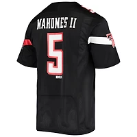 Men's Under Armour Patrick Mahomes Black Texas Tech Red Raiders Team Replica Alumni Jersey
