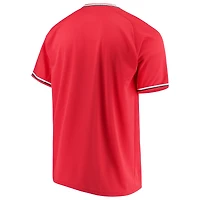 Men's Under Armour Red Texas Tech Raiders Performance Replica Baseball Jersey