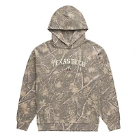 Men's Uscape Apparel  Camo Texas Tech Red Raiders Back Bay Fleece Hoodie