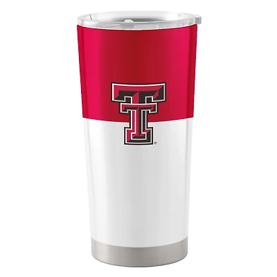 Texas Tech Raiders rouges 20 oz. Gobelet en acier inoxydable à blocs de couleurs