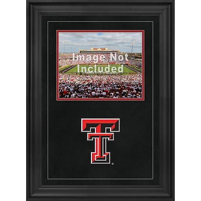 Cadre photo horizontal de luxe 8'' x 10'' Texas Tech Red Raiders avec logo de l'équipe