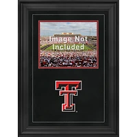 Cadre photo horizontal de luxe 8'' x 10'' Texas Tech Red Raiders avec logo de l'équipe