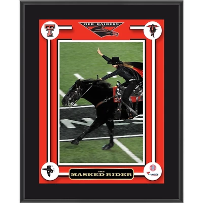 Texas Tech Red Raiders Masked Raider 10.5'' x 13'' Sublimated Mascot Plaque