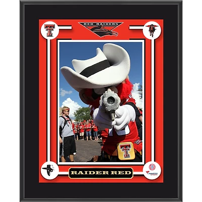 Texas Tech Red Raiders Raider Red 10.5'' x 13'' Sublimated Mascot Plaque