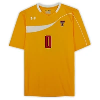 Texas Tech Red Raiders Team-Issued #0 Yellow Jersey from the Athletics Program