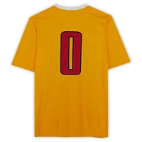 Texas Tech Red Raiders Team-Issued #0 Yellow Jersey from the Athletics Program
