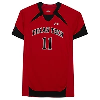 Texas Tech Red Raiders Team-Issued #11 Red Jersey from the Athletics Program