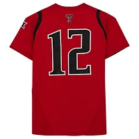 Texas Tech Red Raiders Team-Issued #12 Red Jersey from the Athletics Program