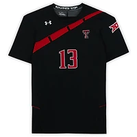 Maillot noir numéro des Texas Tech Red Raiders émis par l'équipe du programme d'athlétisme