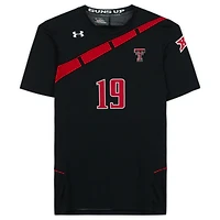 Texas Tech Red Raiders Team-Issued #19 Black Jersey from the Athletics Program