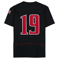 Texas Tech Red Raiders Team-Issued #19 Black Jersey from the Athletics Program