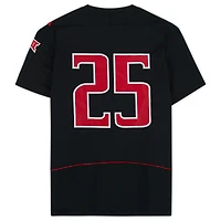 Texas Tech Red Raiders Team-Issued #25 Black Jersey from the Athletics Program