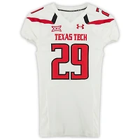 Texas Tech Red Raiders Team-Issued #29 White Jersey from the 2014 NCAA Football Season