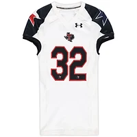 Maillot blanc et noir numéro des Texas Tech Red Raiders de la saison de football NCAA 2013