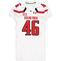 Texas Tech Red Raiders Team-Issued #46 White Jersey from the 2016 NCAA Football Season