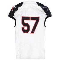 Texas Tech Red Raiders Team-Issued #57 White and Black Jersey from the 2013 NCAA Football Season
