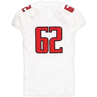 Maillot blanc numéro 62 des Texas Tech Red Raiders de la saison de football NCAA 2016