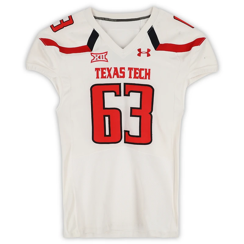 Maillot blanc numéro des Texas Tech Red Raiders de la saison 2013 de football de la NCAA