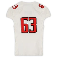 Texas Tech Red Raiders Team-Issued #63 White Jersey from the 2013 NCAA Football Season