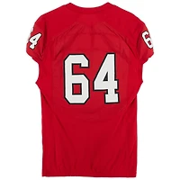 Maillot rouge n°64 des Texas Tech Red Raiders de la saison 2017 de football de la NCAA