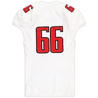 Texas Tech Red Raiders Team-Issued #66 White Jersey from the 2016 NCAA Football Season