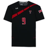 Texas Tech Red Raiders Team-Issued #9 Black Jersey from the Athletics Program