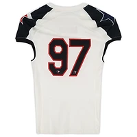 Texas Tech Red Raiders Team-Issued #97 White and Black Jersey from the 2013 NCAA Football Season