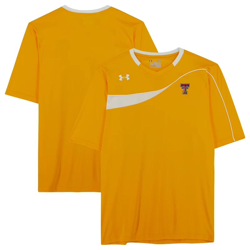 Maillot jaune de l'équipe des Texas Tech Red Raiders délivré par le programme d'athlétisme