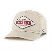 Unisex '47  Cream Texas Tech Red Raiders Outdoorsmen Cairn Hitch Adjustable Hat