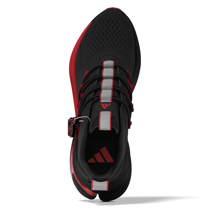 Chaussures unisexes adidas noir/rouge Texas Tech Red Raiders AlphaBoost V2