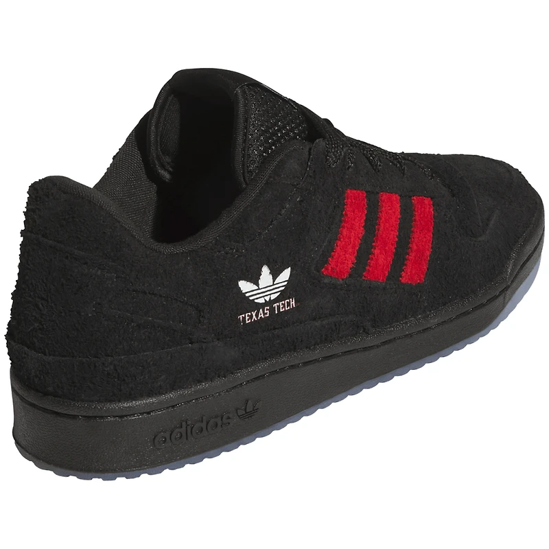 Unisex adidas Black Texas Tech Red Raiders Forum Low Shoes