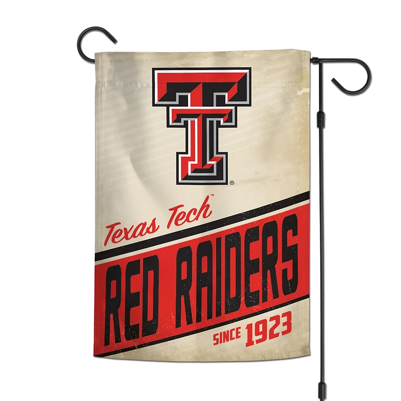 WinCraft Texas Tech Red Raiders 12" x 18" Throwback Logo Double-Sided Garden Flag